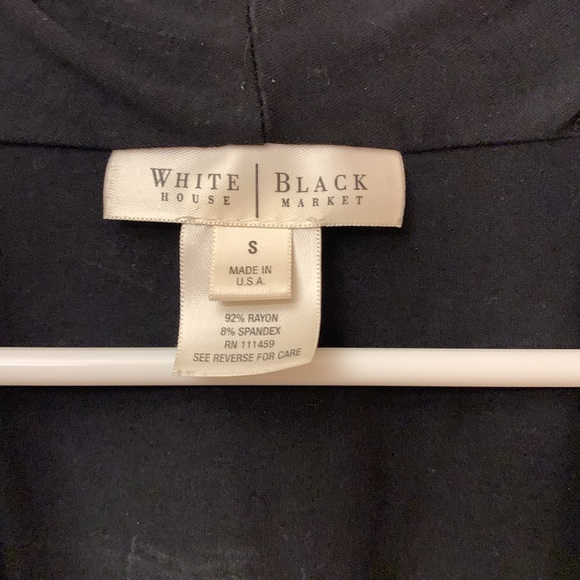 White House black market faux wrap shell - Picture 2 of 2